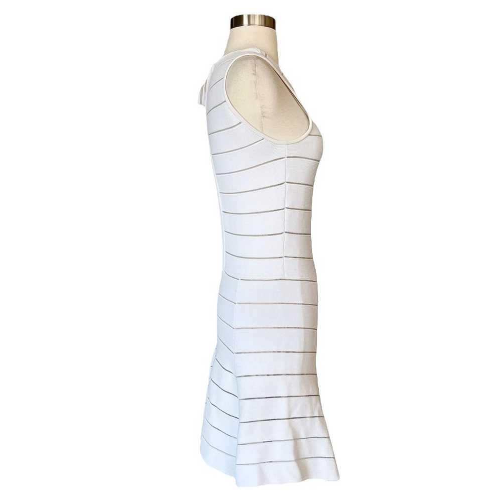 TORN RONNY KOBO Audrey Mini Dress Ivory White Ban… - image 9