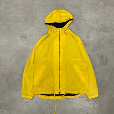 VTG without peer Gap classic Men's yellow Hooded Jacket RN 54023 Size:  Large