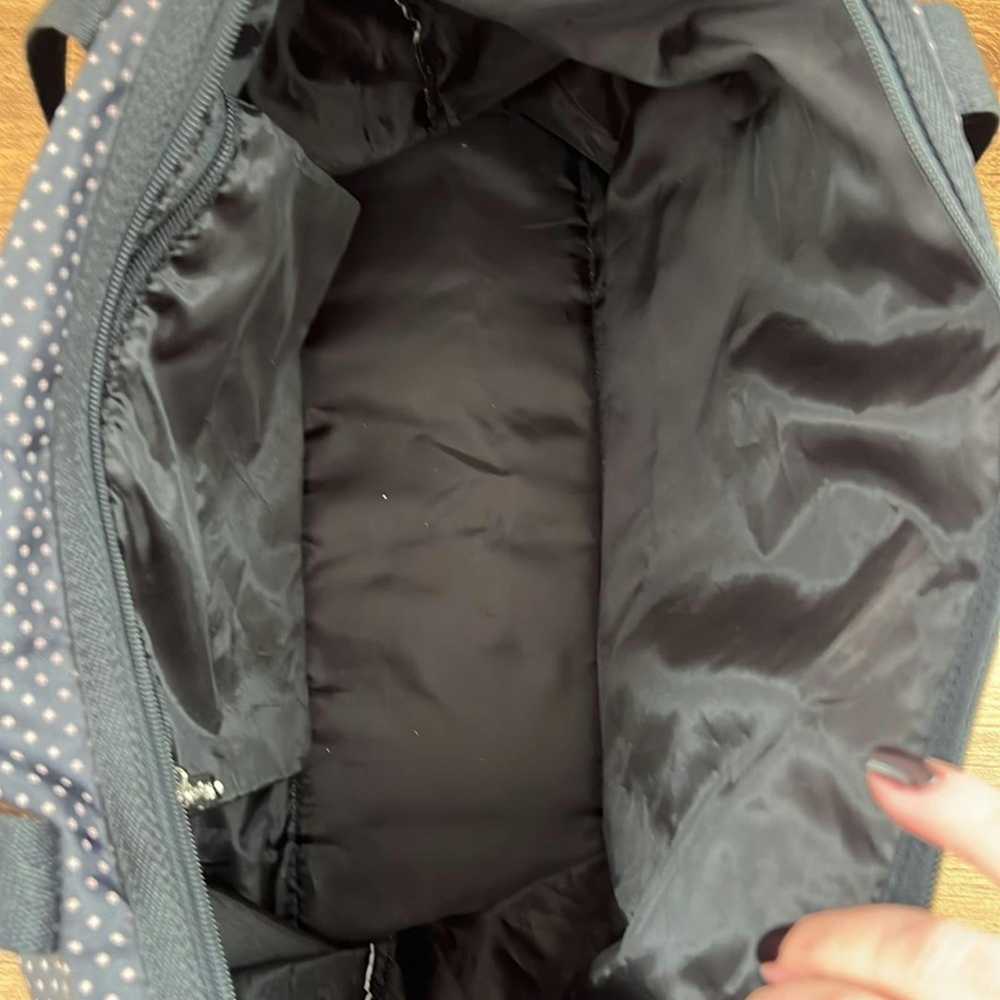 Lesportsac LeSportSac Mini Tote Bag Black Polka D… - image 9