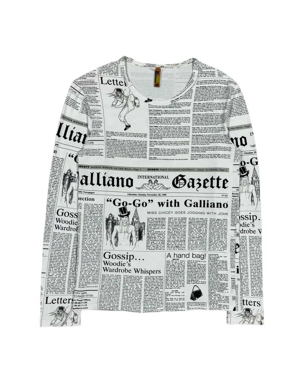 John Galliano × Vintage Vtg🔥Y2k John Galliano Ga… - image 1