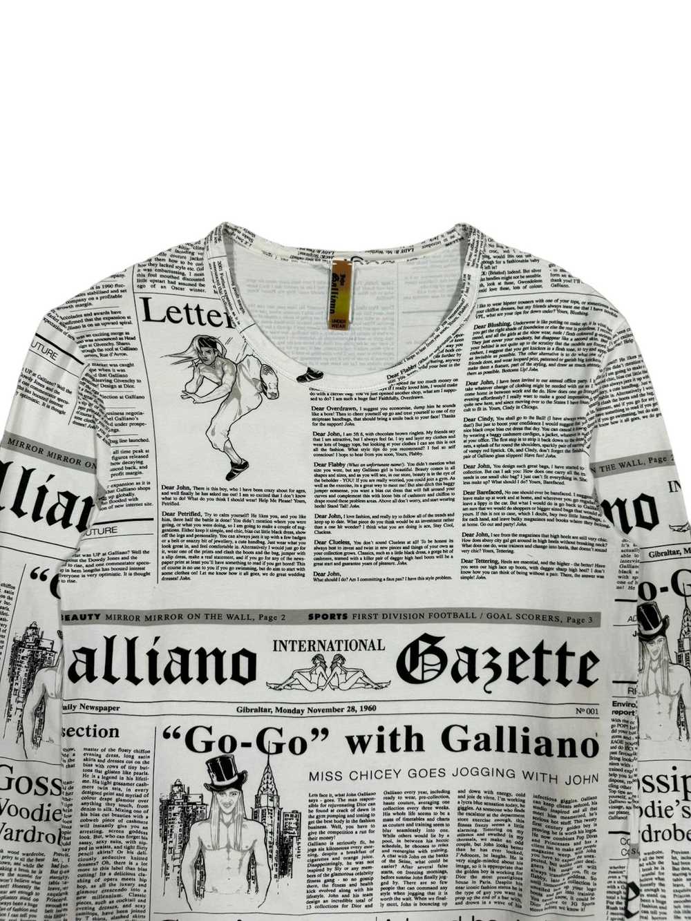 John Galliano × Vintage Vtg🔥Y2k John Galliano Ga… - image 5