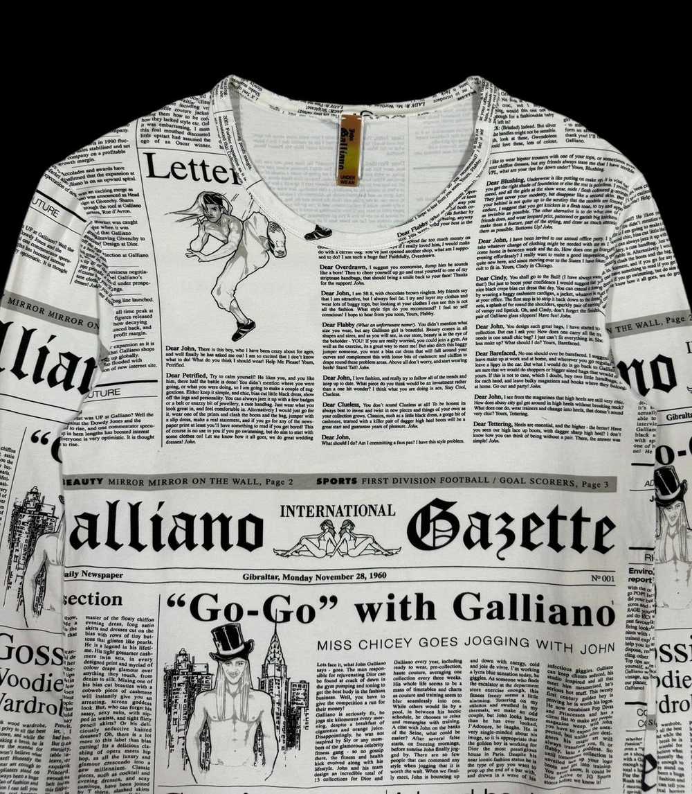 John Galliano × Vintage Vtg🔥Y2k John Galliano Ga… - image 6