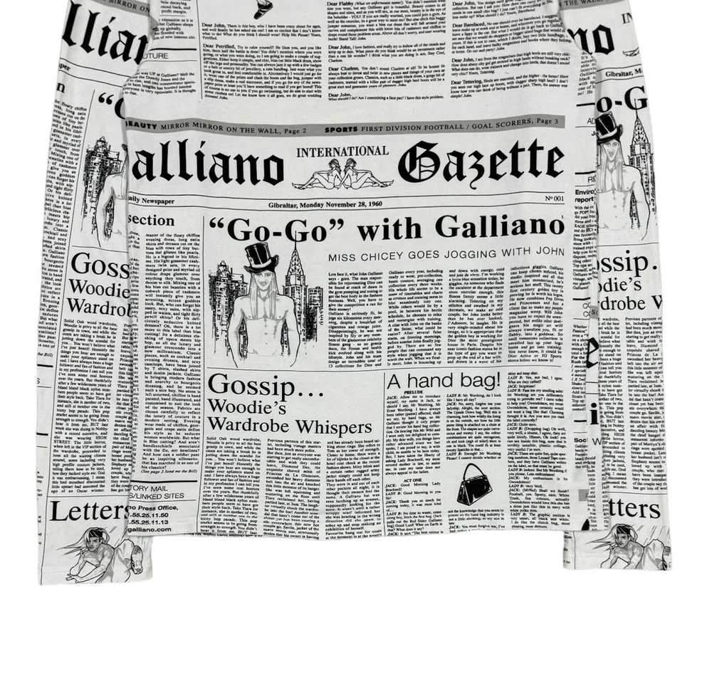 John Galliano × Vintage Vtg🔥Y2k John Galliano Ga… - image 7