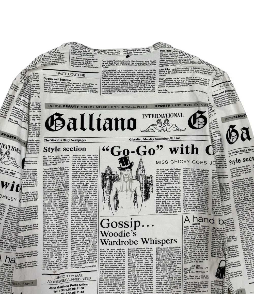 John Galliano × Vintage Vtg🔥Y2k John Galliano Ga… - image 9