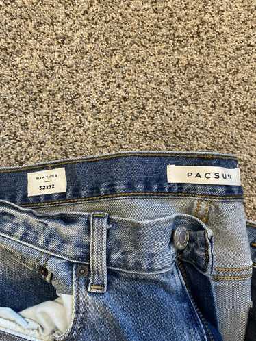 Pacsun Blue Slim Taper Jeans