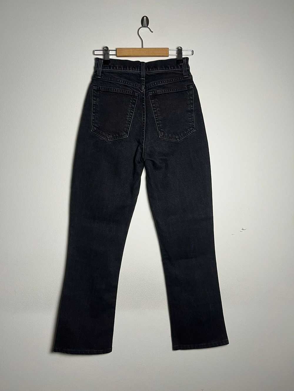 Helmut Lang Helmut Lang Black Hi Bootcut Jeans - image 2