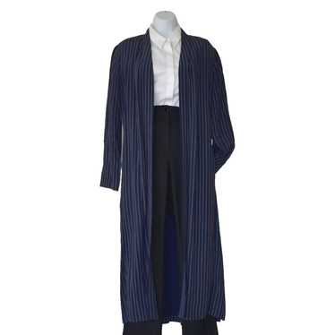 Eileen Fisher EILEEN FISHER Midnight Blue Belted … - image 1