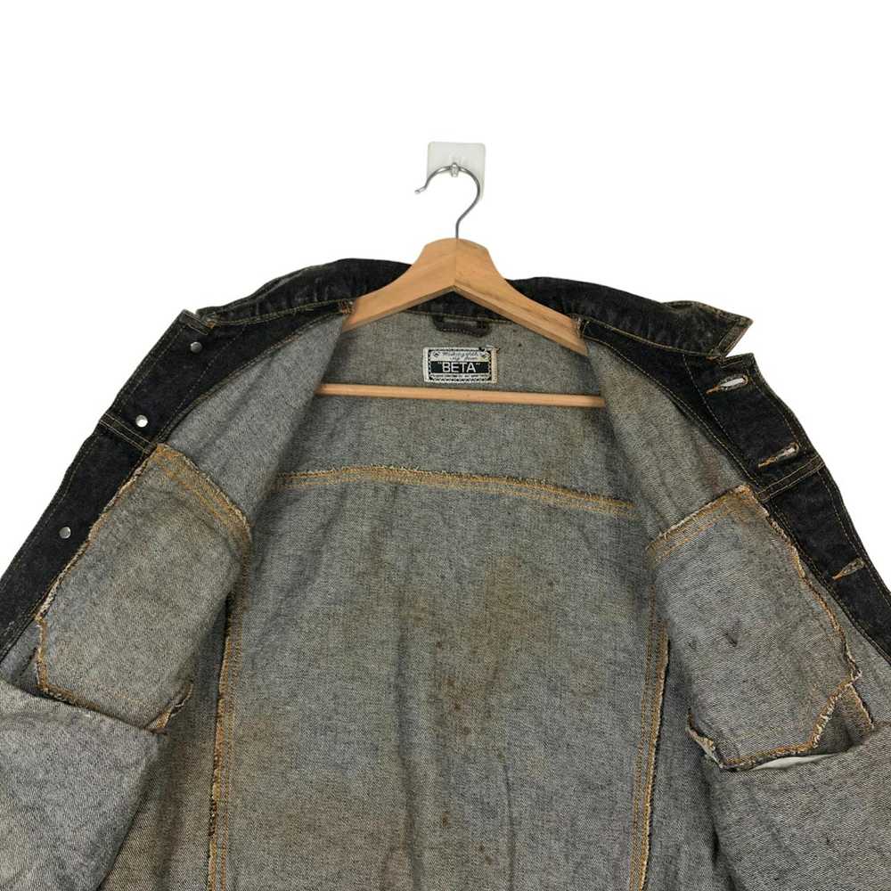 Denim Jacket × Japanese Brand VINTAGE TRUCKER DEN… - image 10