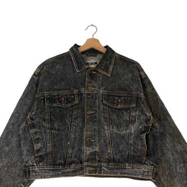 Denim Jacket × Japanese Brand VINTAGE TRUCKER DEN… - image 1