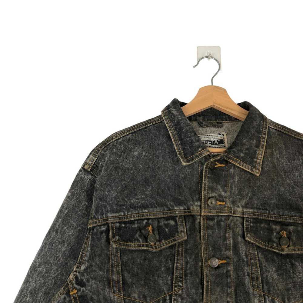 Denim Jacket × Japanese Brand VINTAGE TRUCKER DEN… - image 5