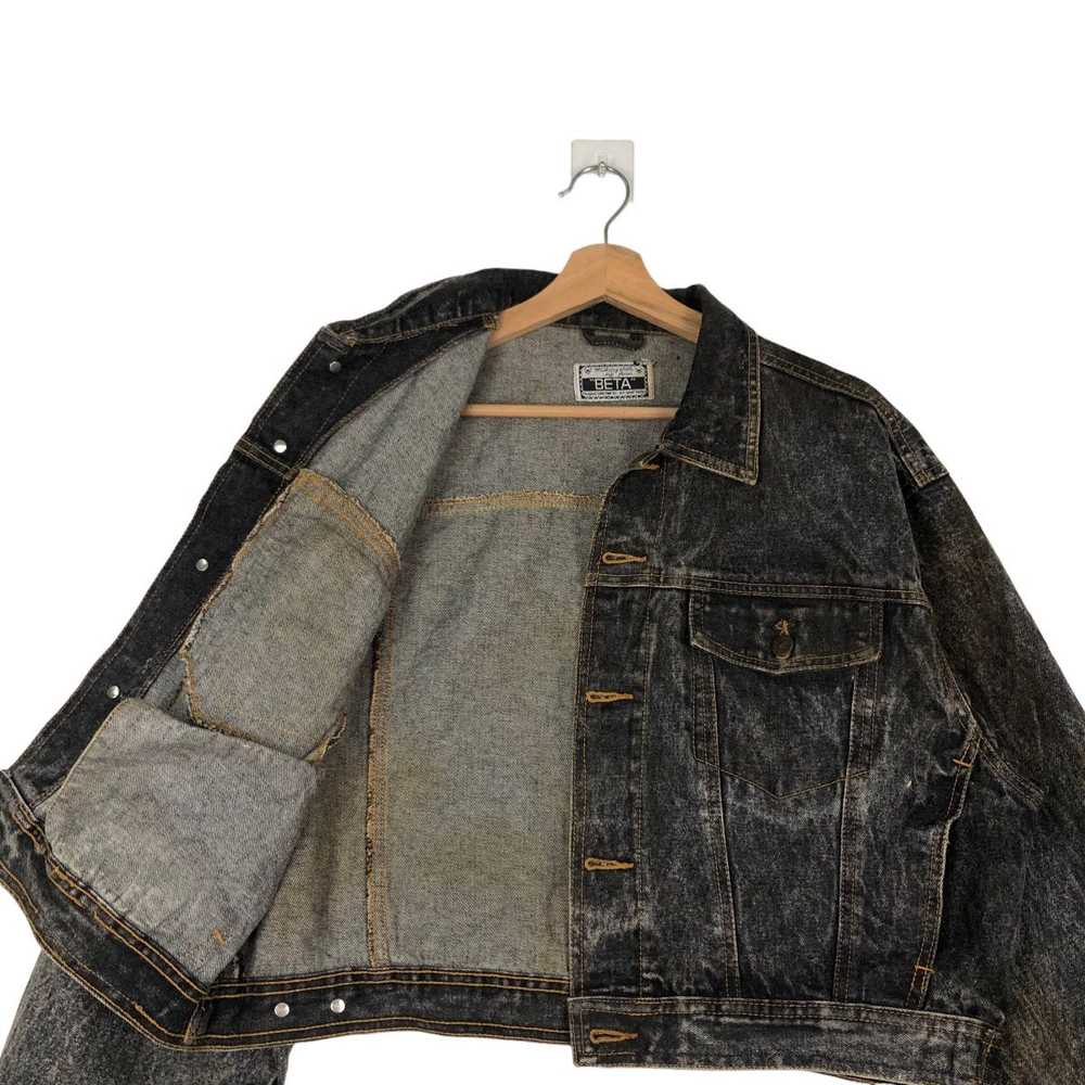 Denim Jacket × Japanese Brand VINTAGE TRUCKER DEN… - image 9