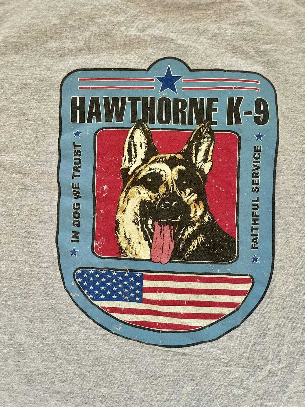 Hanes × Made In Usa × Vintage Y2K Hawthorne K-9 G… - image 3