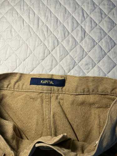 Japanese Brand × Kapital × Streetwear Brown pants