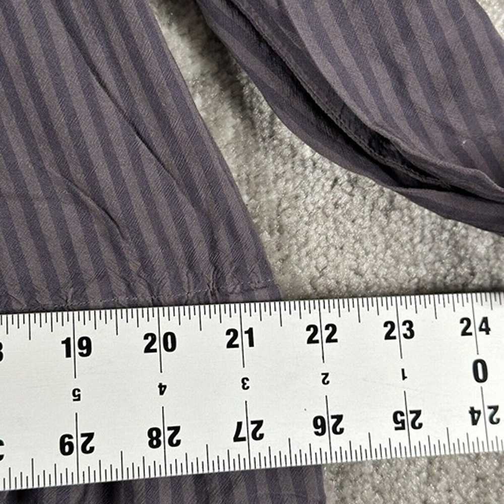 Xirena Tunic Maxi Dress Black Striped Tiered Size… - image 7