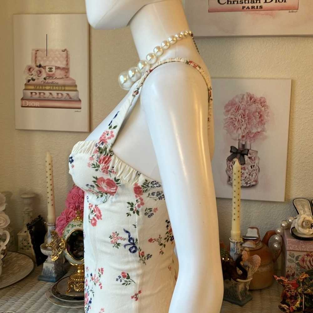 Reformation Jordy mini dress Dress in cream color… - image 5