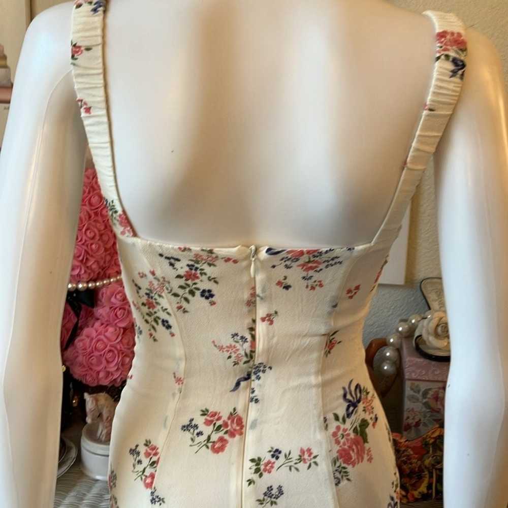 Reformation Jordy mini dress Dress in cream color… - image 8