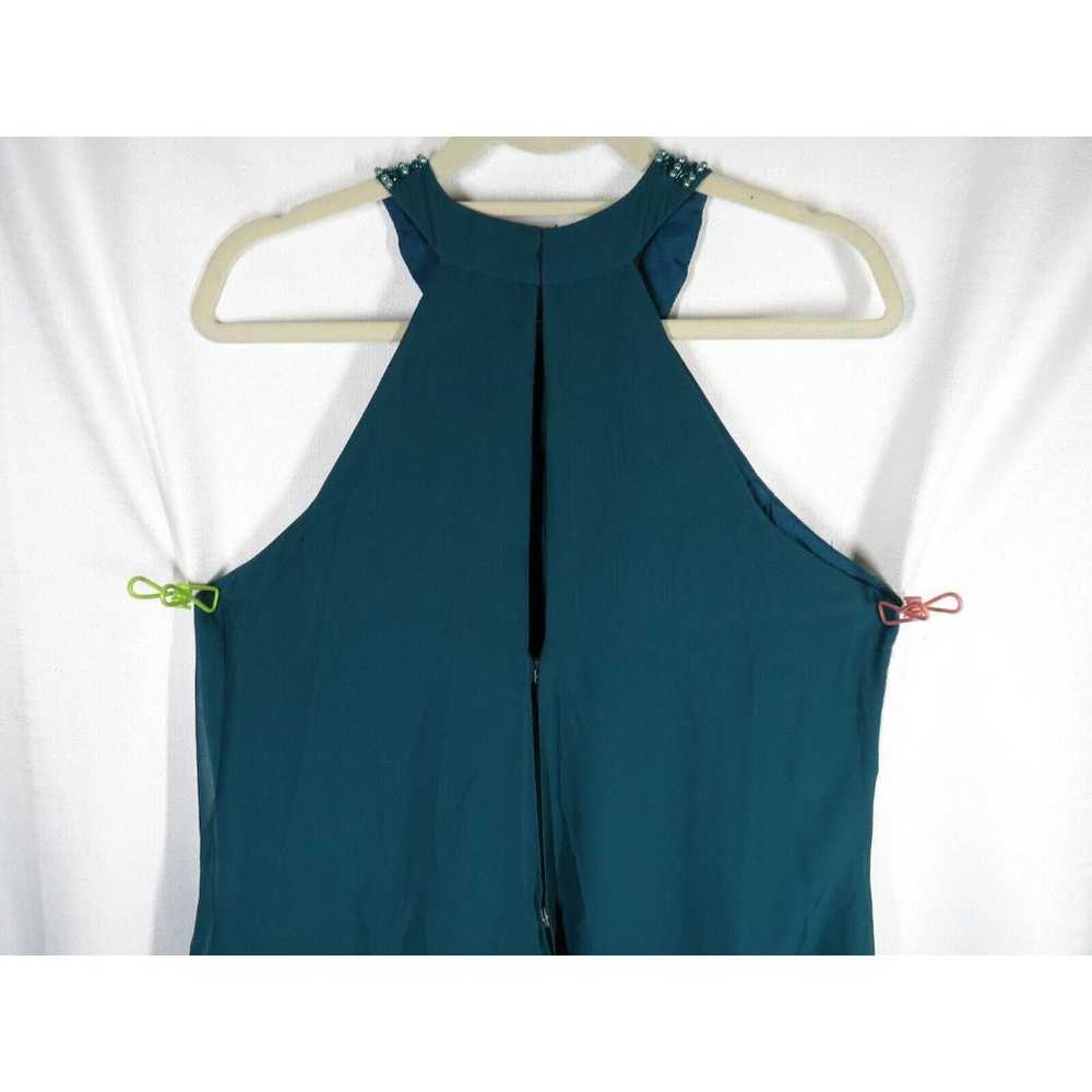 JJ's House Deep Teal Beaded Faux Pearl Neckline F… - image 5