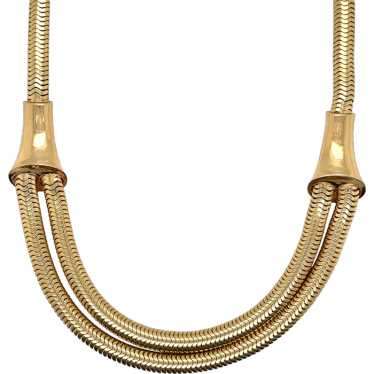 Retro 14K Yellow Gold Necklace