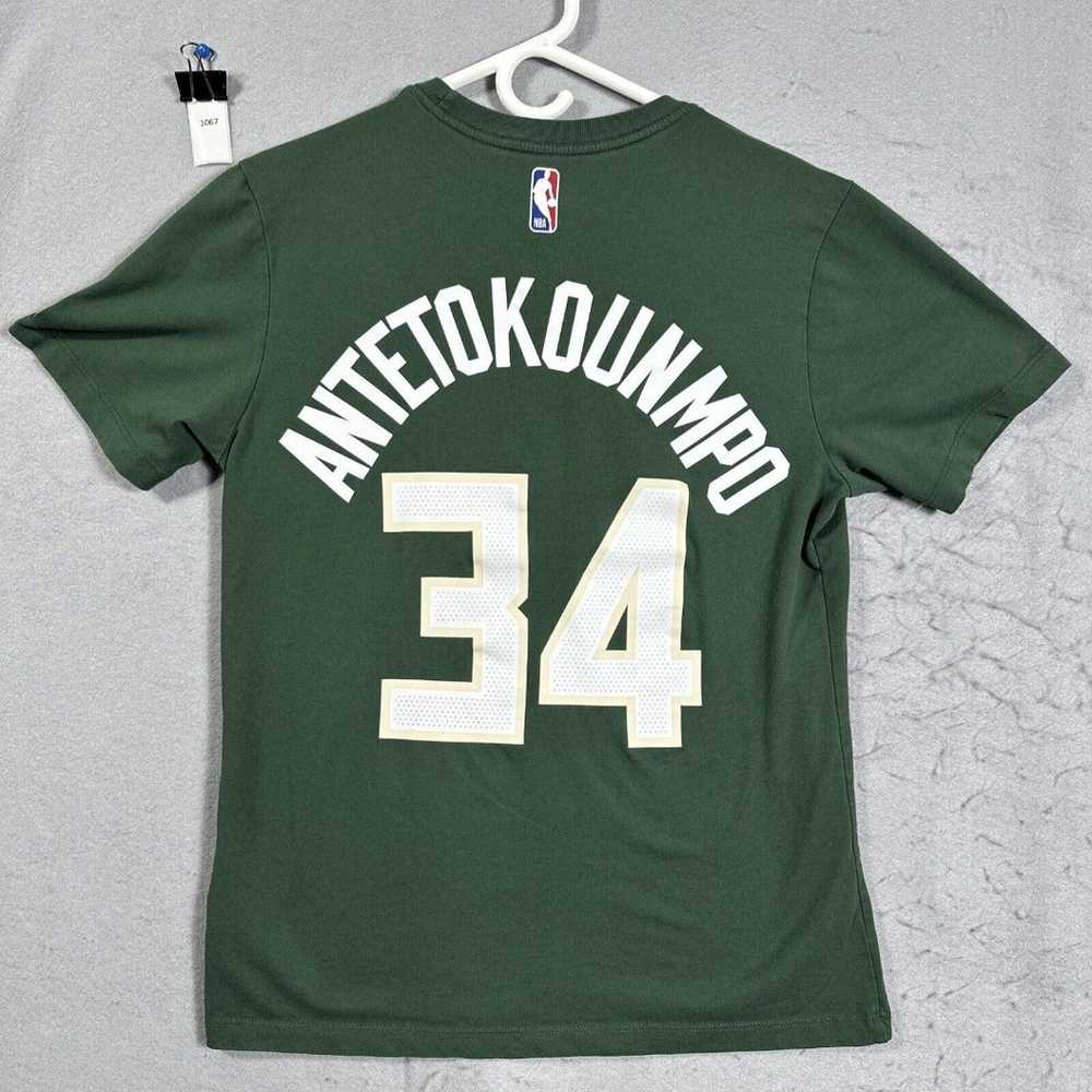 Nike Milwaukee 34 ANTETOKOUNMPO NBA T-Shirt Size … - image 2