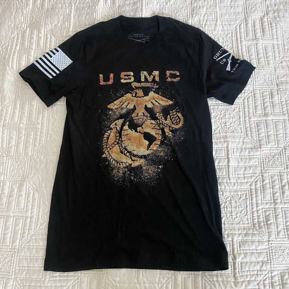 Grunt Style USMC EGA shirt - image 1