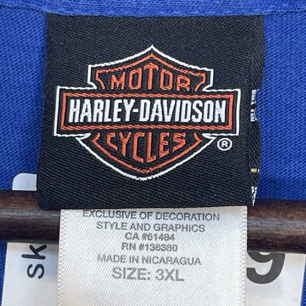 Harley Davidson Motor Cycles T-Shirt Men Size 3XL… - image 8
