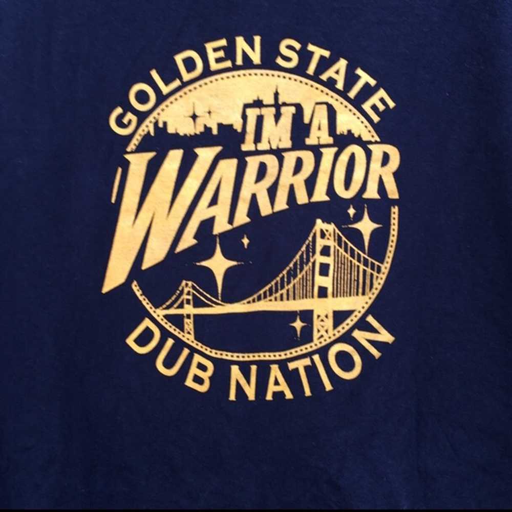Golden State Warriors Dub Nation T-Shirt Men’s Bl… - image 2