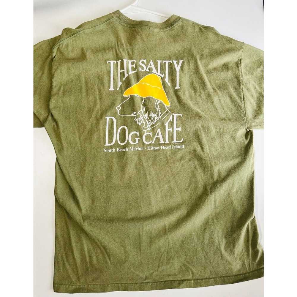 Vintage The Salty Dog Cafe Pulllover T-Shirt Men'… - image 1