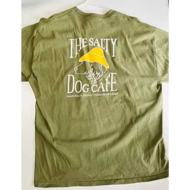 Vintage The Salty Dog Cafe Pulllover T-Shirt Men'… - image 1