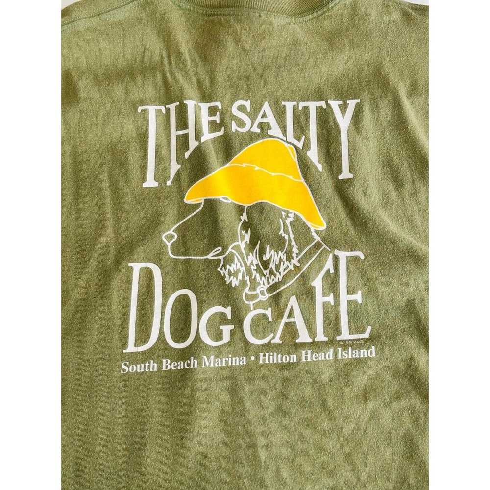 Vintage The Salty Dog Cafe Pulllover T-Shirt Men'… - image 6
