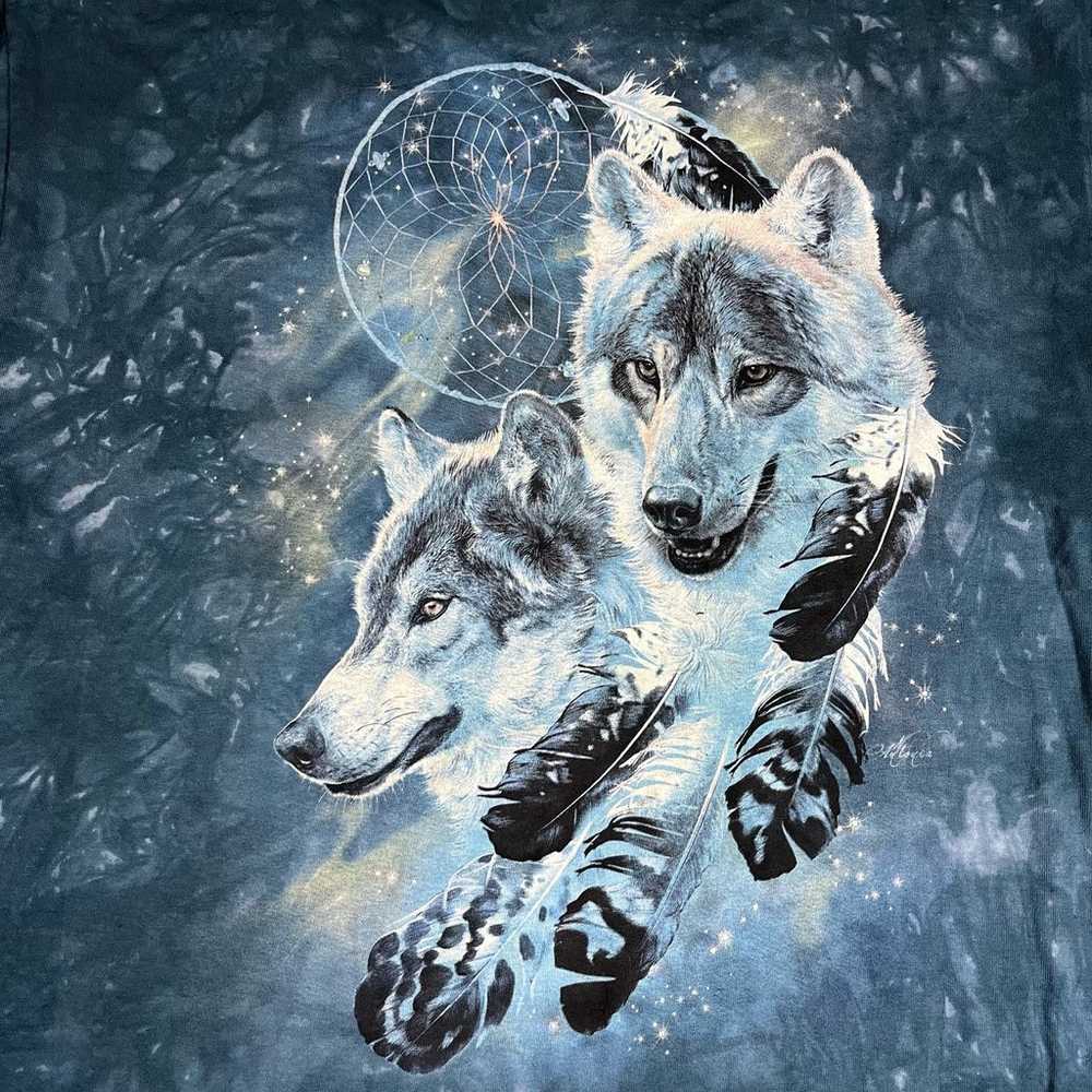 The Mountain Wolf Dream Catcher Longsleeve T Shir… - image 2