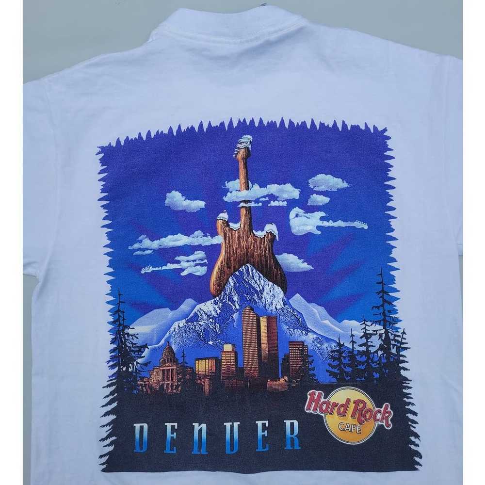 Vintage Hard Rock Cafe Denver Heavy T Shirt - image 3