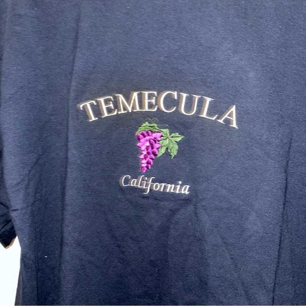 VTG 90’s Temecula, California Embroidered Graphic… - image 4