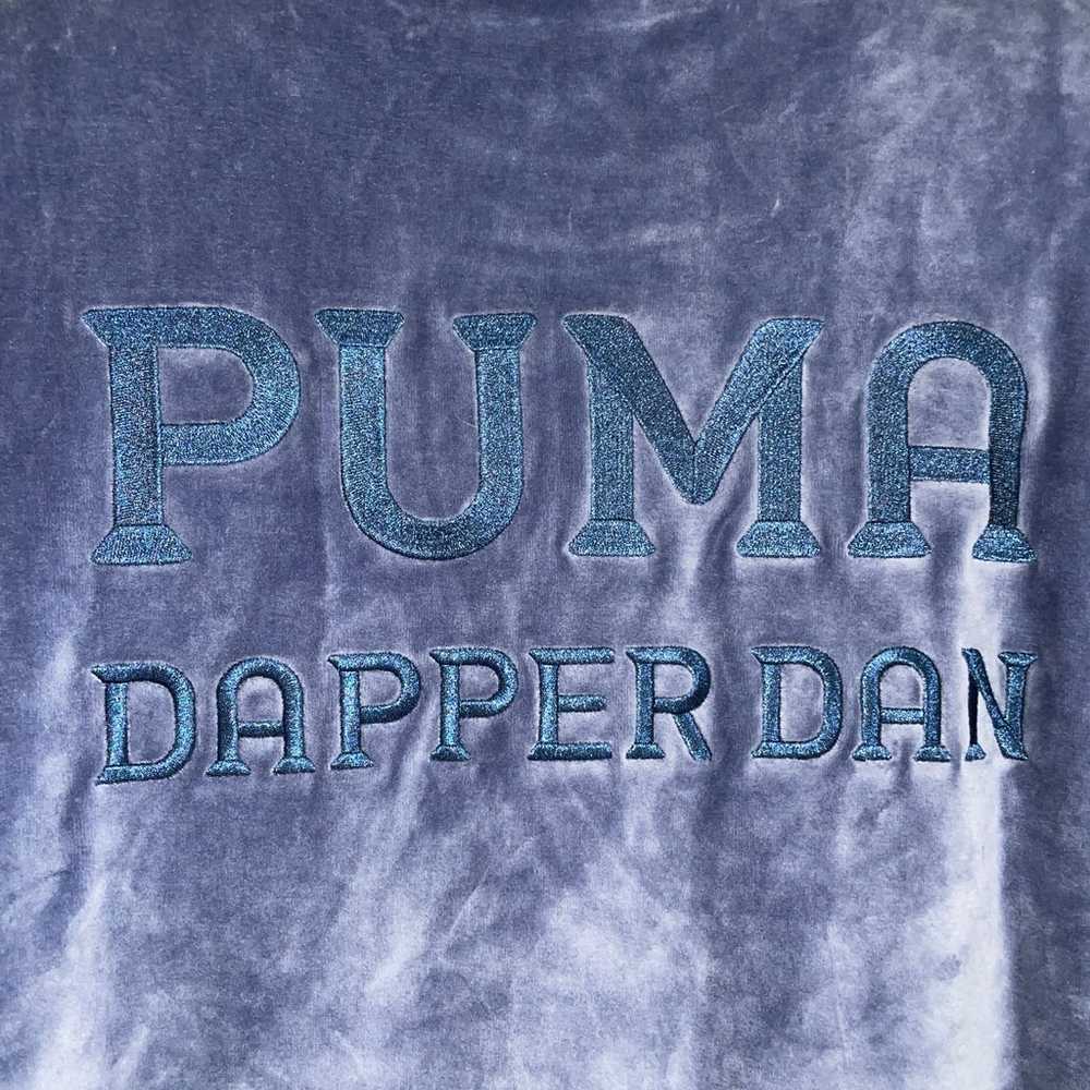 Puma x Dapper Dan Velour Stone Embroidered Indigo… - image 8
