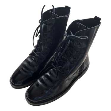 Golden Goose Patent leather lace up boots - image 1
