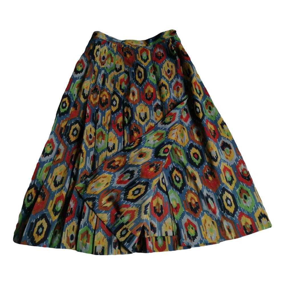 Yves Saint Laurent Wool mid-length skirt - image 1