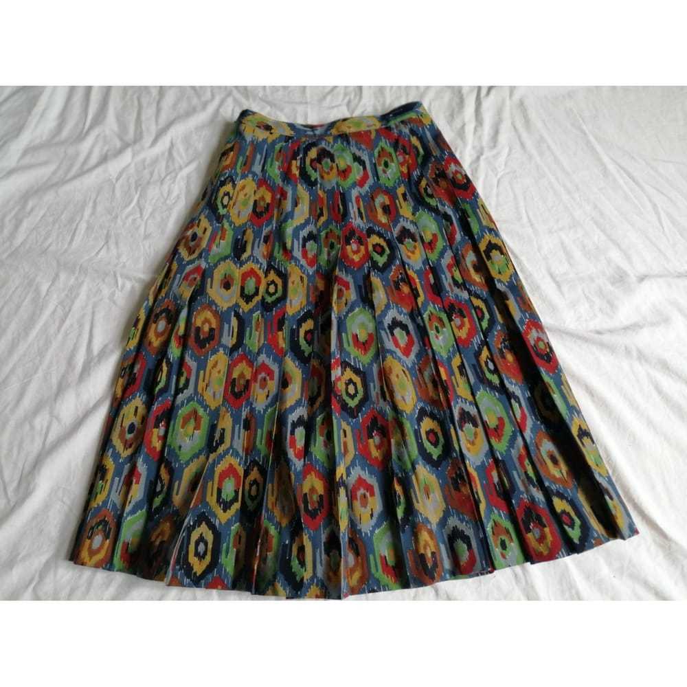 Yves Saint Laurent Wool mid-length skirt - image 4