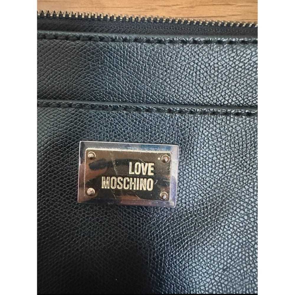 Moschino Love Leather clutch bag - image 2