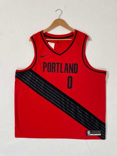 Portland Blazers Damian Lillard #0 Nike Basketball