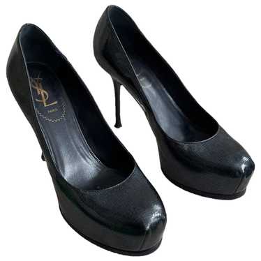 Yves Saint Laurent Trib Too leather heels - image 1