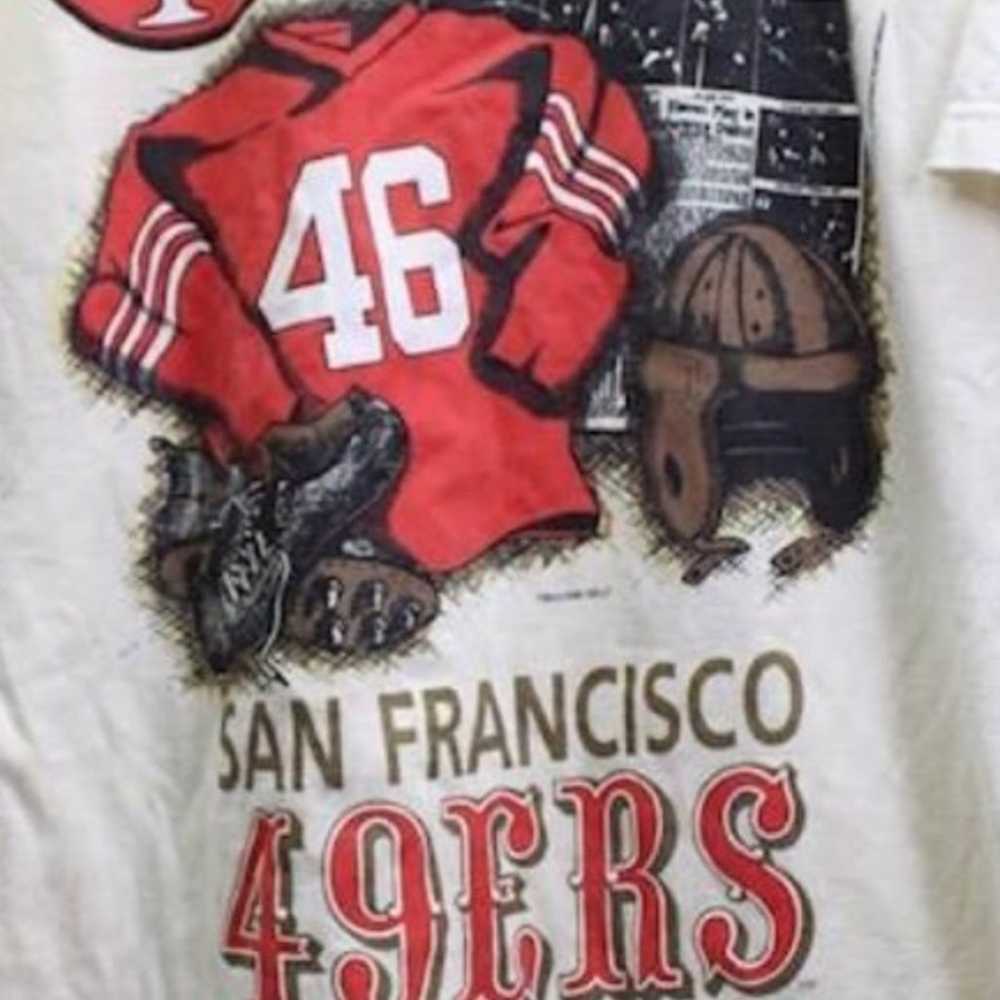 San Francisco 49ers Vintage Large T-Shirt - image 5