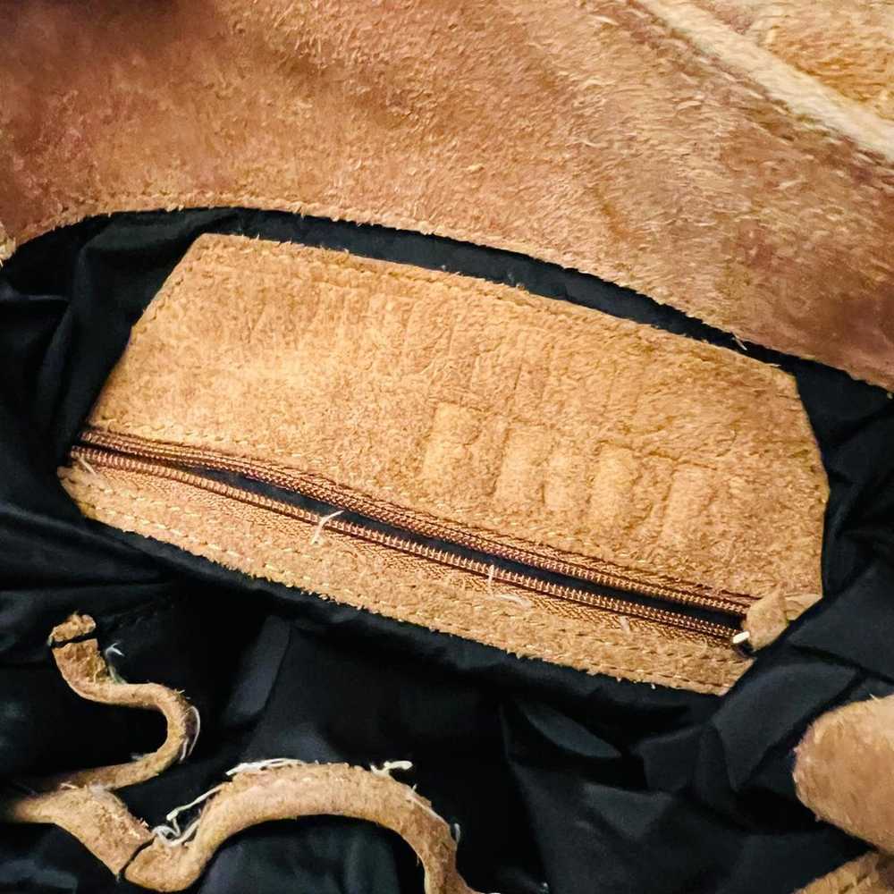 Vintage Aritzia Wilfred Genuine Suede Leather Cro… - image 5