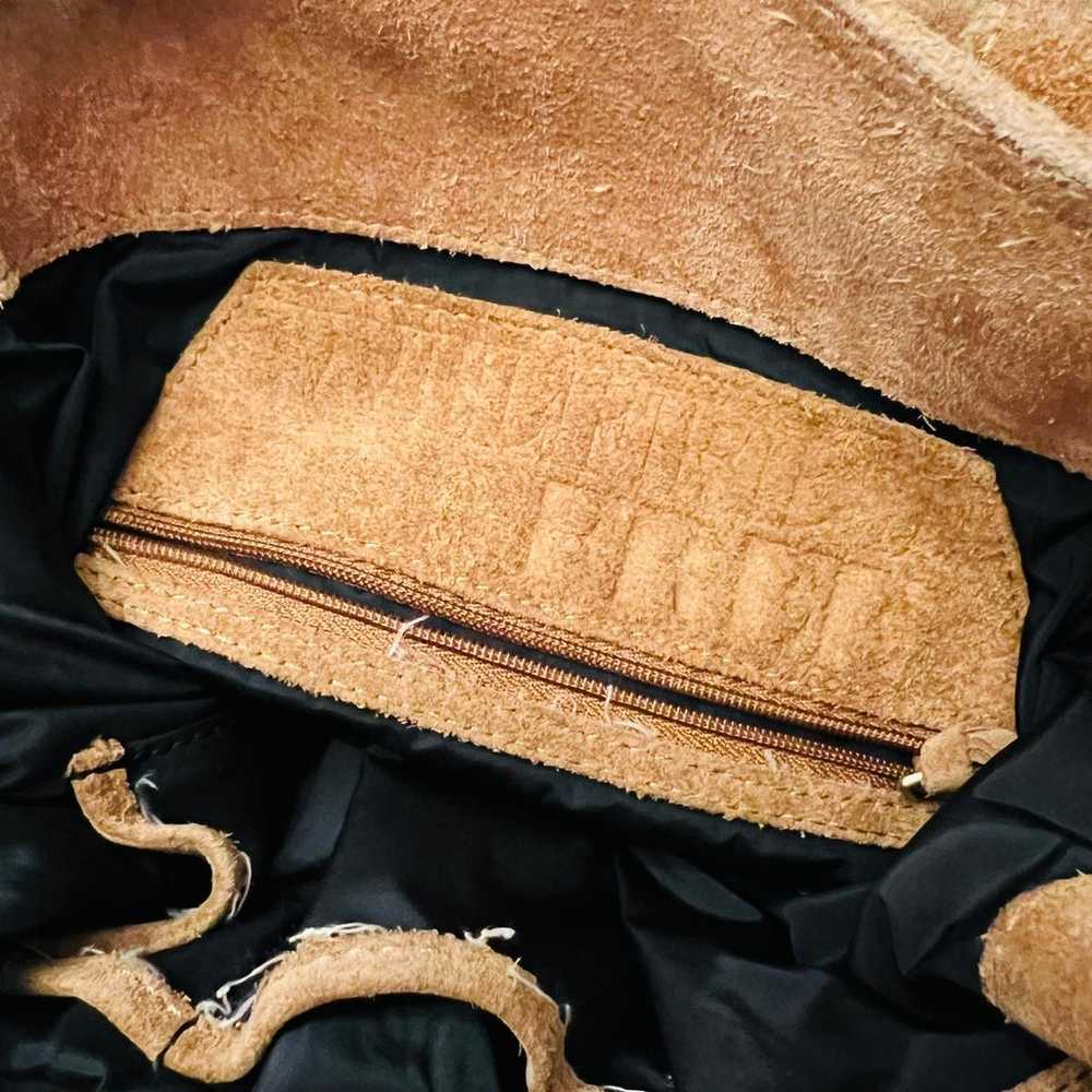 Vintage Aritzia Wilfred Genuine Suede Leather Cro… - image 6