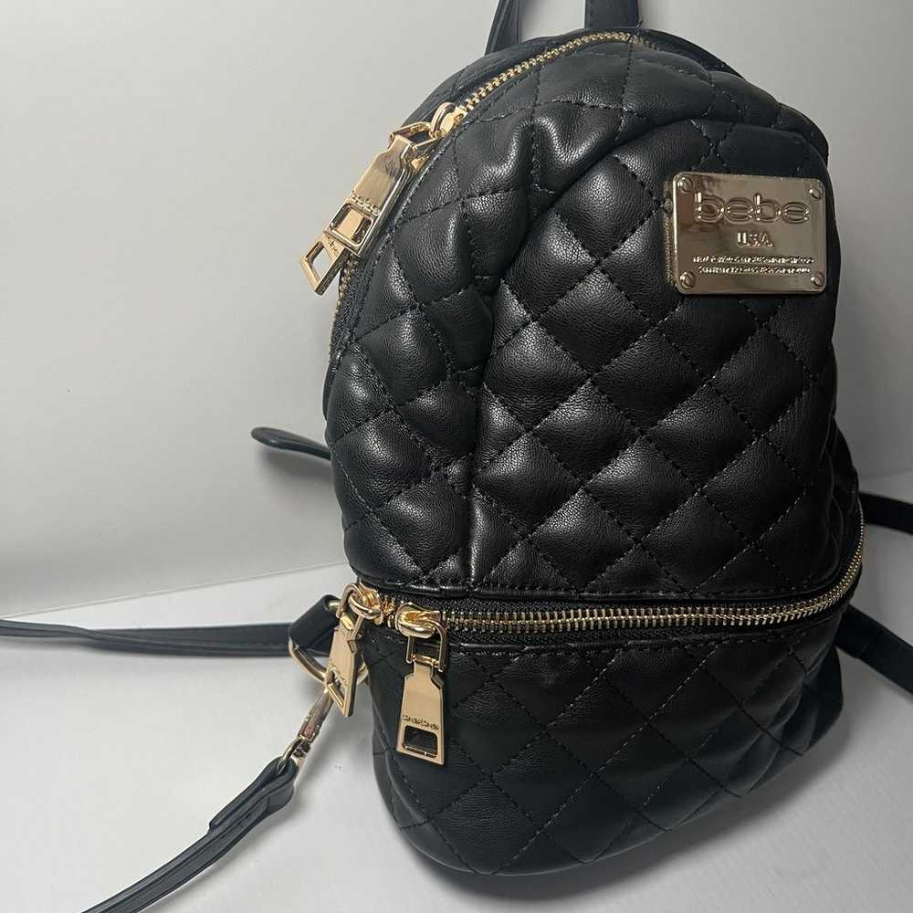 Bebe black small backpack - image 3