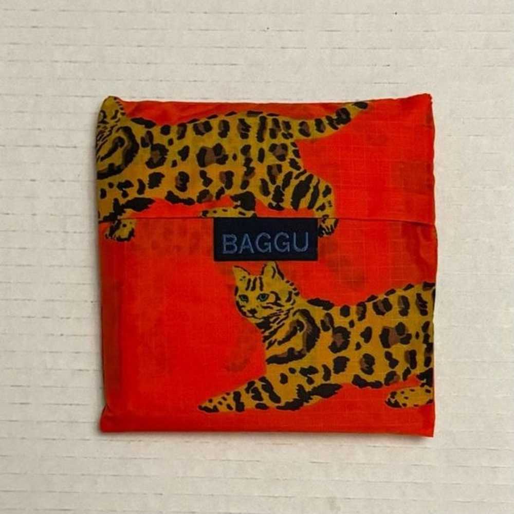 NWT Baggu Bengal Cat Orange Graphic Print Standar… - image 2