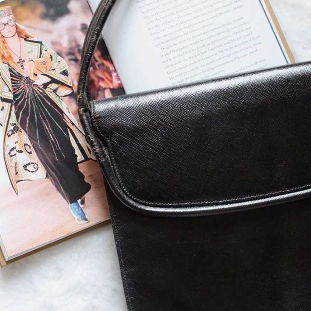 50's Rare Koret Black Handbag with Coin Mini + Mi… - image 4