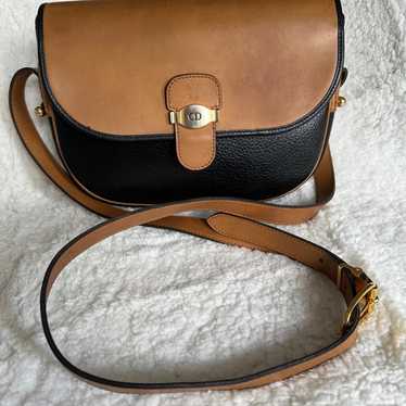 Vintage Dior Leather Crossbody Bag