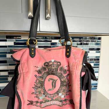 Juicy Couture Pink Velvet Handbag