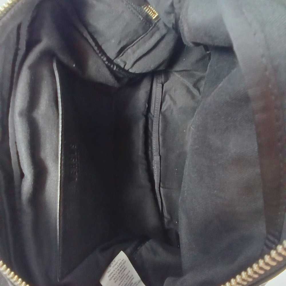 Versus Versace black lion leather shoulder handbag - image 9