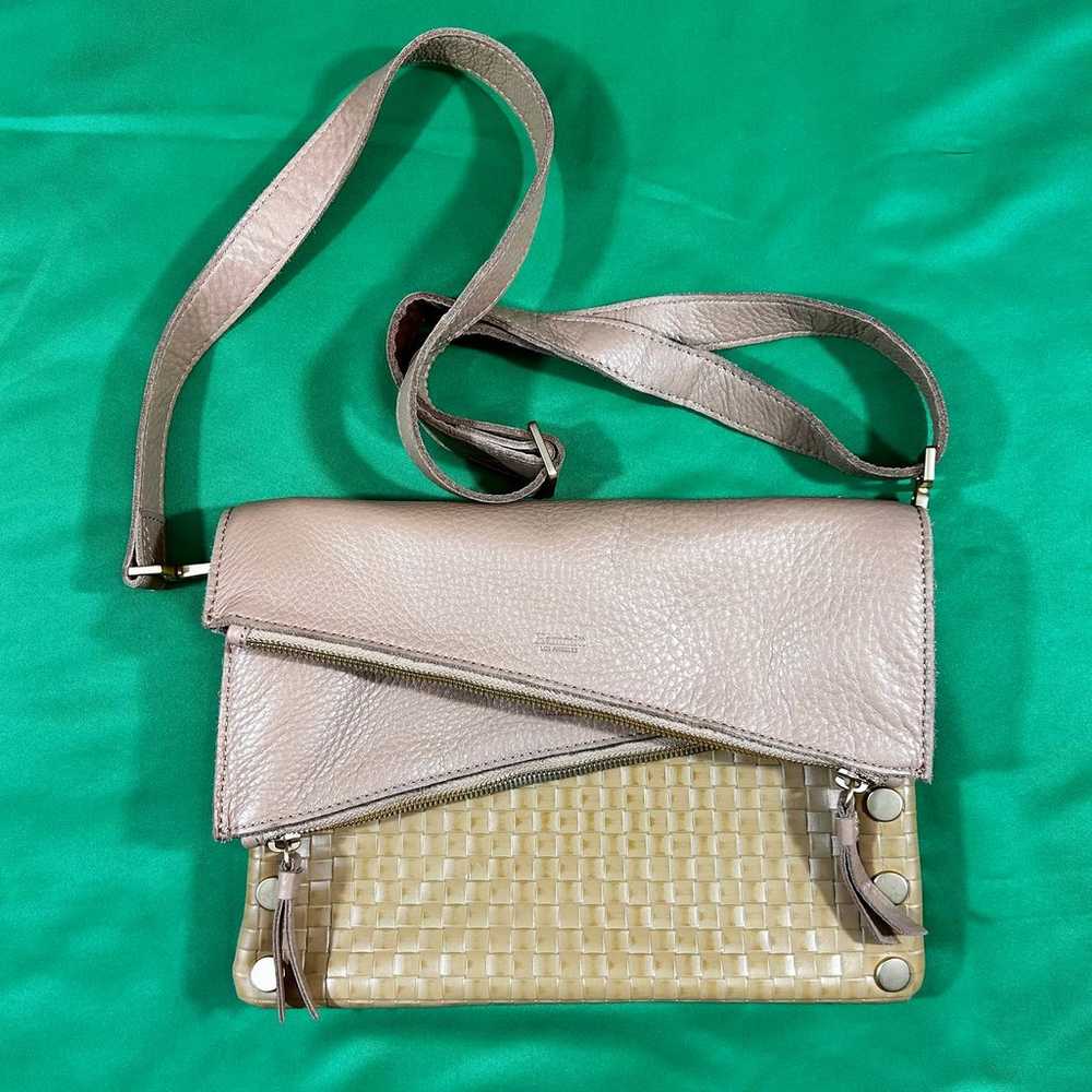 Hammitt Medium Dillon Bag 100% Leather 6 Way Fold… - image 3