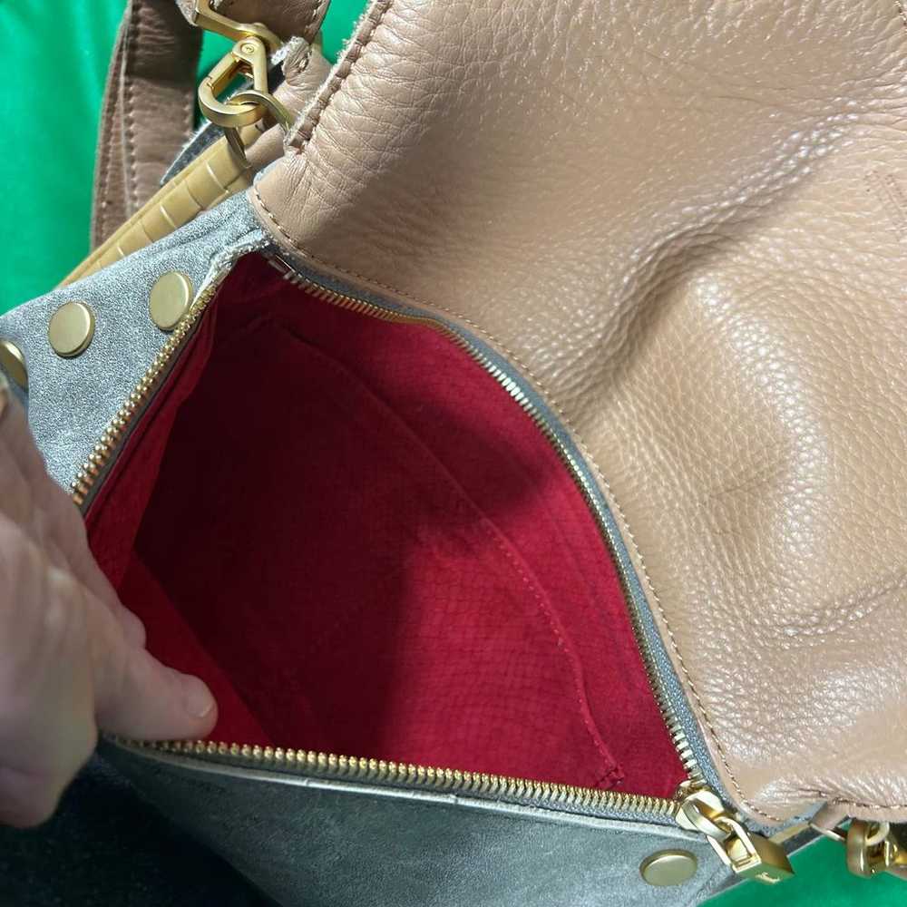 Hammitt Medium Dillon Bag 100% Leather 6 Way Fold… - image 7